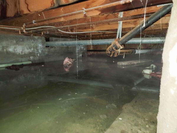 Cost of Crawlspace Water Restoration in Warwick